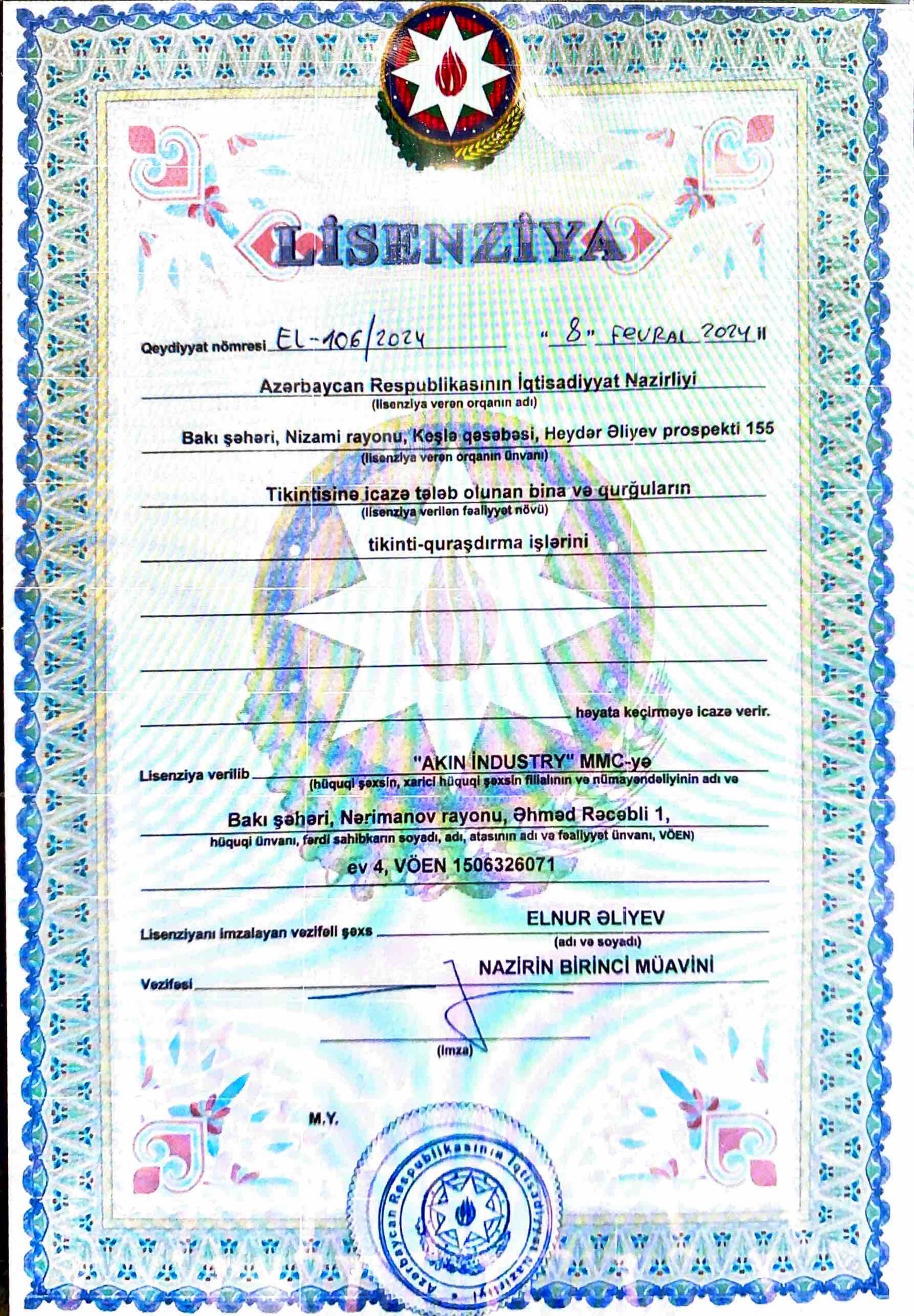 ISO 9001:2015 Keyfiyyət İdarəetməsi